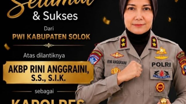 Kapolres Solok AKBP Rini Anggraini