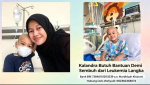 Kalandra Muhammad Azis bersama ibunda, Mardhiyah Khairani, saat menjalani perawatan di Rumah Sakit Kanker Dharmais, Jakarta. Meski sedang berjuang melawan leukemia langka, senyum Kalandra tak pernah pudar. Sang anak kini membutuhkan transplantasi sumsum tulang di luar negeri dan mengandalkan uluran tangan masyarakat untuk kesembuhannya.